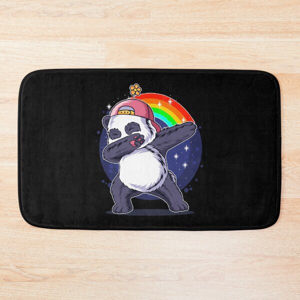 Item preview, Eastern rainbow panda bear designed and sold by Joncasmiart.
