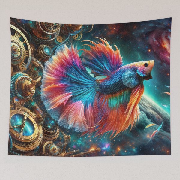 Item preview, Cosmic Steampunk Betta Fish designed and sold by Paul Morse.