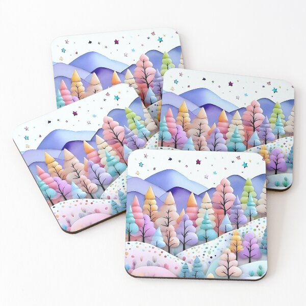 Item preview, Pastel Valley Landscape designed and sold by ViaARTfactory.