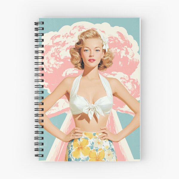 Item preview, Nuclear Pin-Up designed and sold by Retro Type.