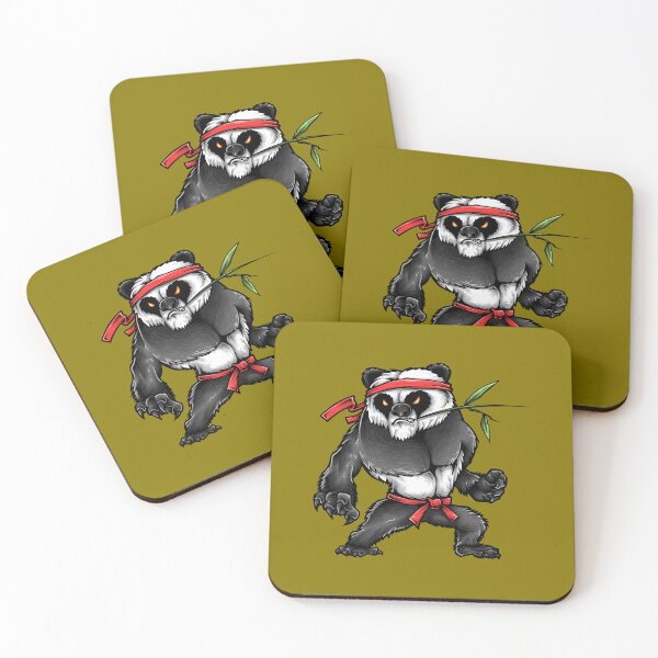 Item preview, Eastern mythological warrior panda bear designed and sold by Joncasmiart.