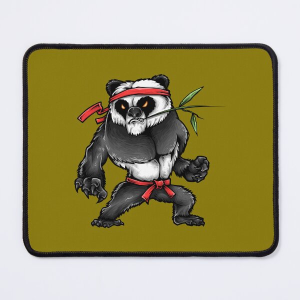 Item preview, Eastern mythological warrior panda bear designed and sold by Joncasmiart.