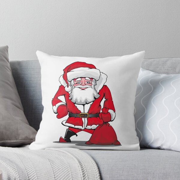 Item preview, Jolly Santa Claus Delivering Gifts - Merry Christmas Vector Art designed and sold by lojadpop.