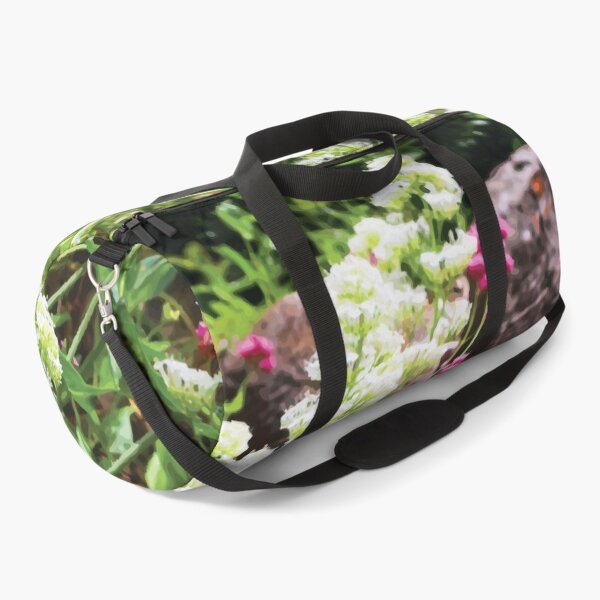 Item preview, Rockery with Pink and White Valerian Flowers designed and sold by Maddy the Maker.