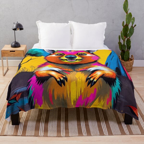 Item preview, Colorful Quokka Pop Art – Vibrant Australian Animal Illustration designed and sold by WildlifeInc.