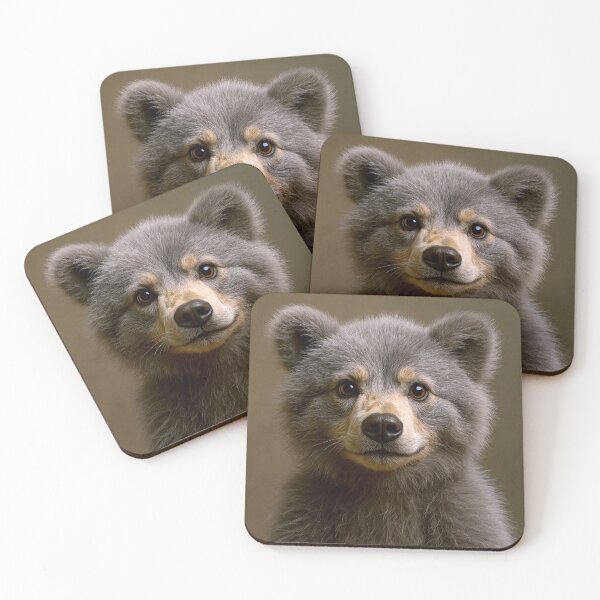 Item preview, Charming Fluffy Bear Portrait designed and sold by Savannah Gibbs.