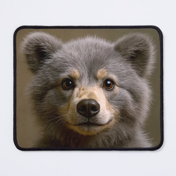 Item preview, Charming Fluffy Bear Portrait designed and sold by Savannah Gibbs.