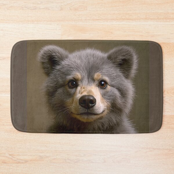 Item preview, Charming Fluffy Bear Portrait designed and sold by Savannah Gibbs.