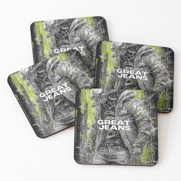 Item preview, Xenomorph Great Jeans Funny Alien Sydney Sweeney Meme T-Shirt designed and sold by Senpaiwaves.