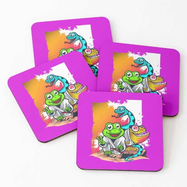 Item preview, Mythological karate animals from the East designed and sold by Joncasmiart.