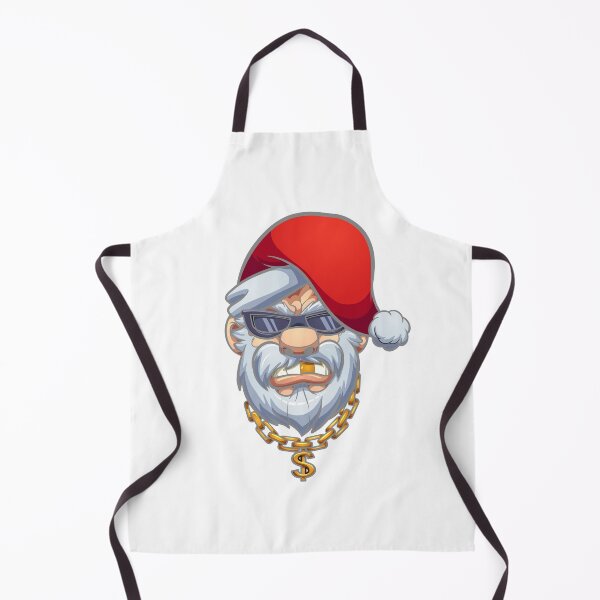 Item preview, Merry Christmas Gangsta Santa Claus Gold Chain Bling designed and sold by lojadpop.