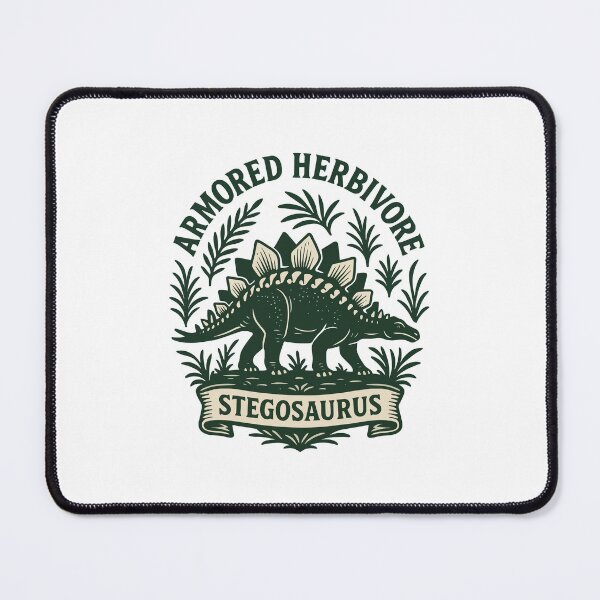 Item preview, Armored Herbivore Stegosaurus Dinosaur Prehistoric Design designed and sold by WildlifeInc.