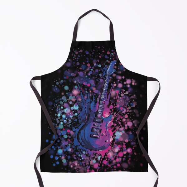 Item preview, Electric Guitar Splash Art - Colorful Rock Music designed and sold by Heleniya.