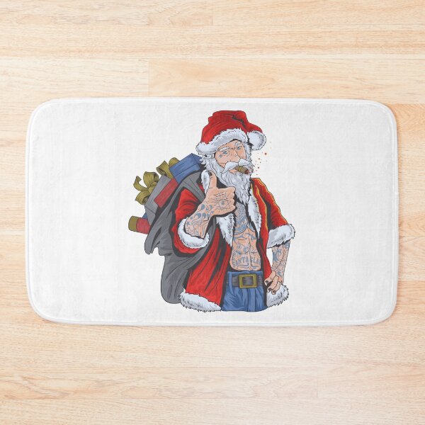 Item preview, Tattooed Santa Claus Biker Style - Merry Christmas Design designed and sold by lojadpop.