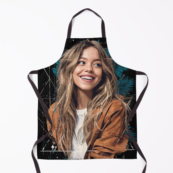 Item preview, Sydney Sweeney Great Jeans Flirty Smile Celebrity Meme T-Shirt designed and sold by Senpaiwaves.