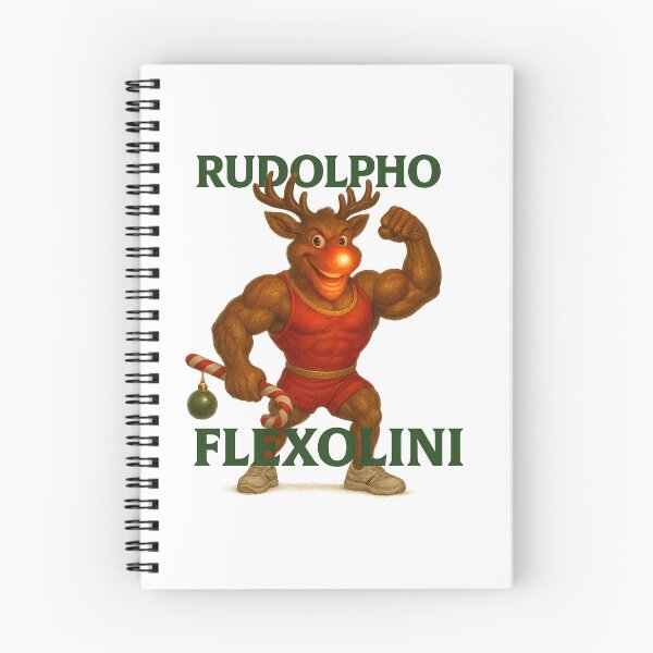 Item preview, Christmas Italian Brainrot - Rudolpho Flexolini designed and sold by Activesmack.