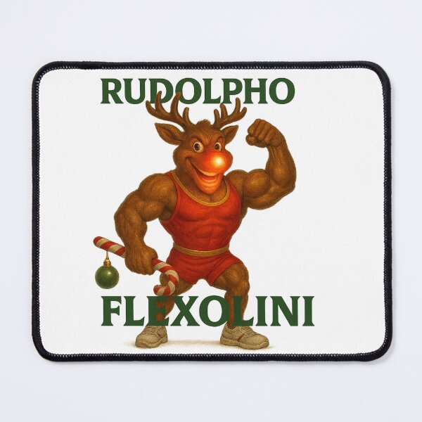 Item preview, Christmas Italian Brainrot - Rudolpho Flexolini designed and sold by Activesmack.