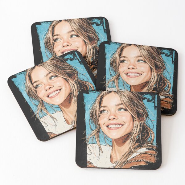 Item preview, Sydney Sweeney Great Jeans Flirty Smile Celebrity Print Design designed and sold by Senpaiwaves.