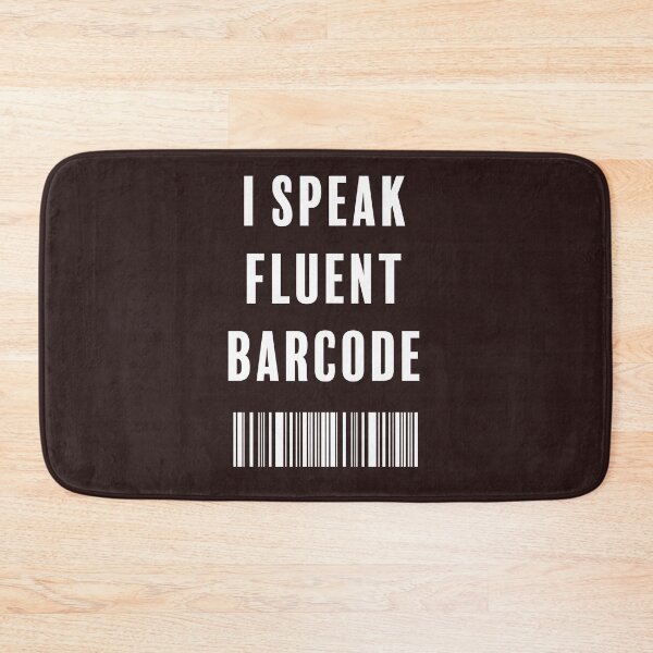Item preview, Funny Retail Worker Shirt – “I Speak Fluent Barcode” – Grocery Store Employee Humor Tee for Cashiers, Store Clerks, and Retail Associates designed and sold by 519xdesign.