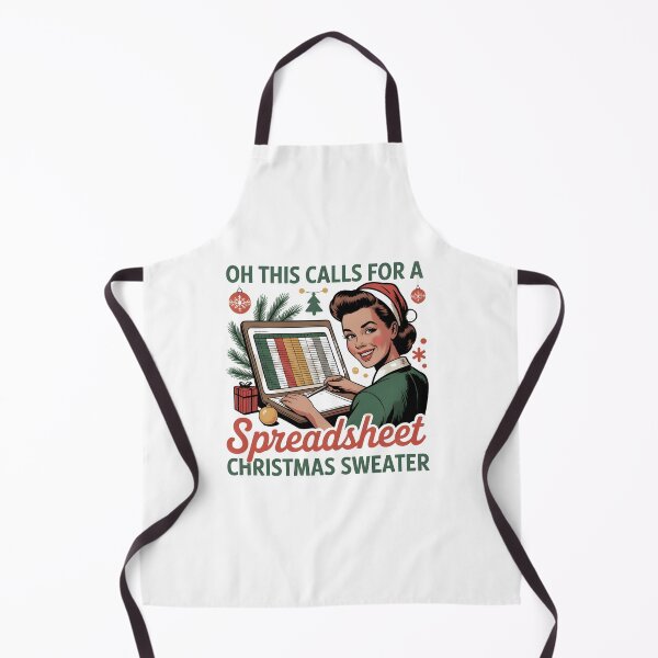 Item preview, Oh This Calls for a Spreadsheet Christmas Sweater designed and sold by Naitsebas.