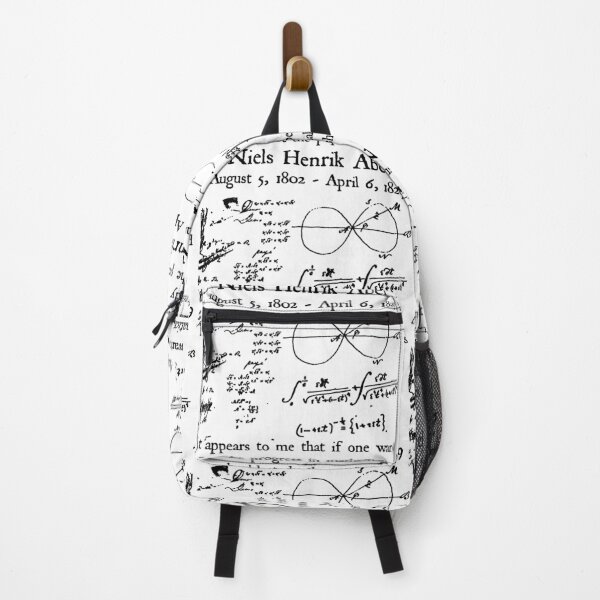 Item preview, Nerdy Vintage Niels Henrik Abel It Appears to Me that if One Wants to Make Progress Math Science Teacher Black Text designed and sold by MathWare MathClips.