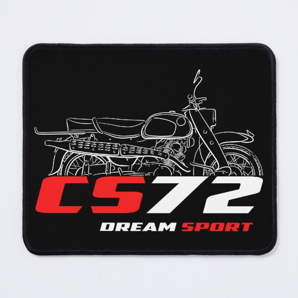 Item preview, Honda CS72 Dream Sport 1960-1968 for bikers, Motorcycle designed and sold by ThrottleArts.