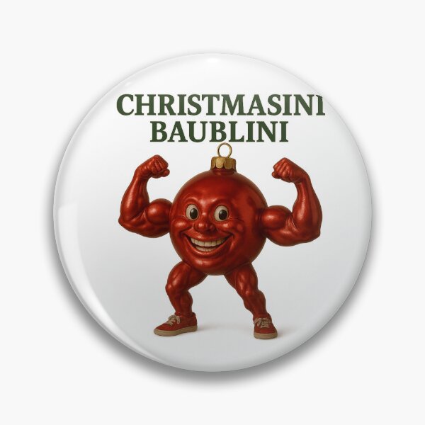 Item preview, Christmas Italian Brainrot - Christmasini Baublini designed and sold by Activesmack.