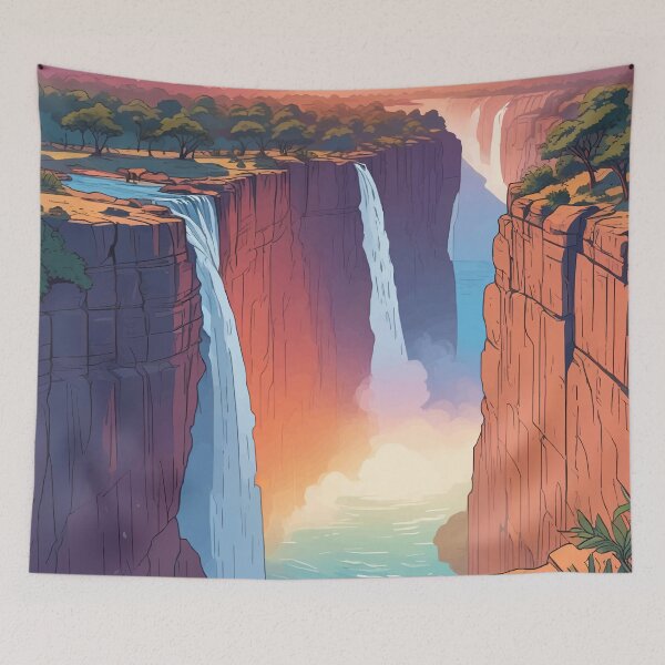 Item preview, Victoria Falls Landscape designed and sold by WildlifeInc.