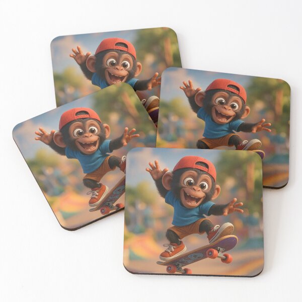 Item preview, Skater Bonobo designed and sold by Sillytoe.