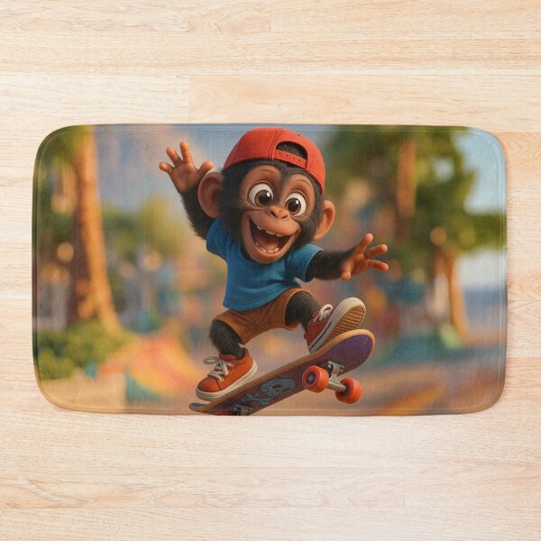 Item preview, Skater Bonobo designed and sold by Sillytoe.