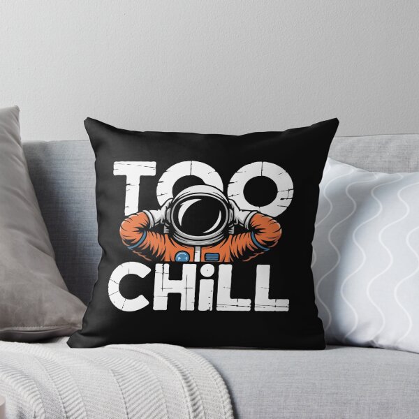 Item preview, Too Chill Astronaut | Retro Space Explorer Art | Cool Cosmic Vibes Illustration for Space Lovers designed and sold by BrainBubbleArt.