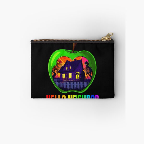 Item preview, Spooky Neighbor's Apple House | Hello Neighbor Fan Art Print designed and sold by Alicjareign.