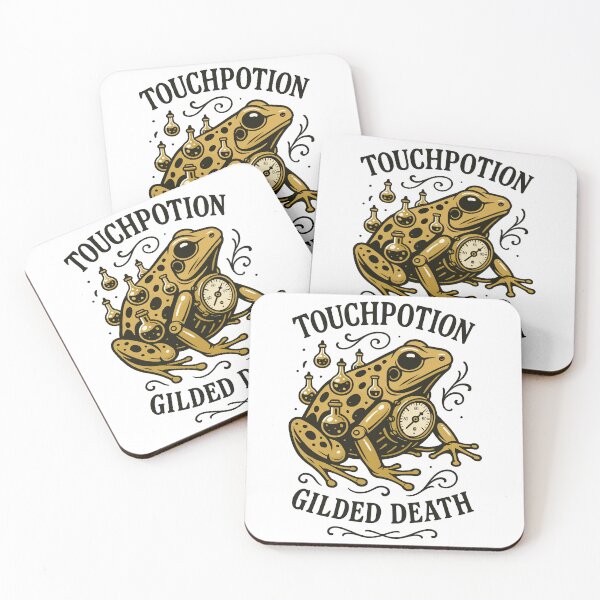 Item preview, Touchpotion Gilded Death Frog Design designed and sold by WildlifeInc.