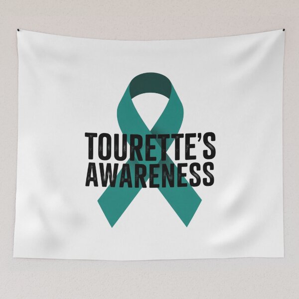 Item preview, Tourette’s Awareness Design with Teal Ribbon designed and sold by Gogetgiggles.