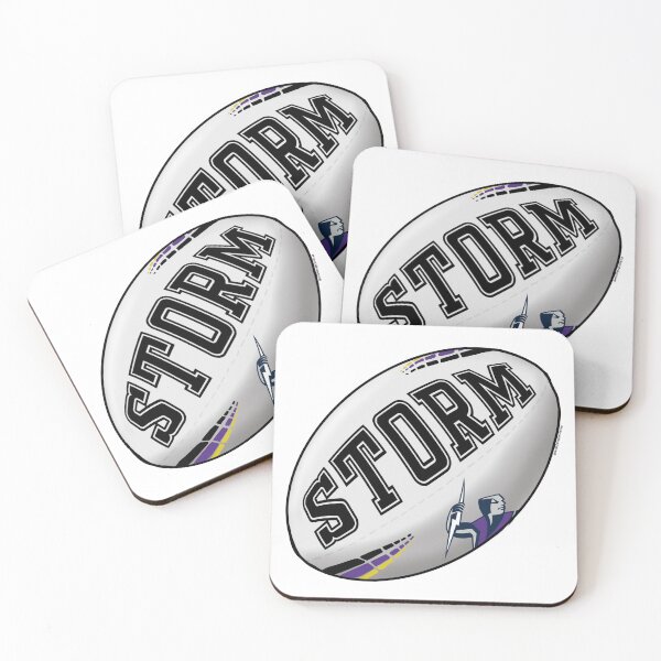 Item preview, MELBOURNE STORM NRL RUGBY LEAGUE FOOTBALL designed and sold by WoodenSpoonerss.