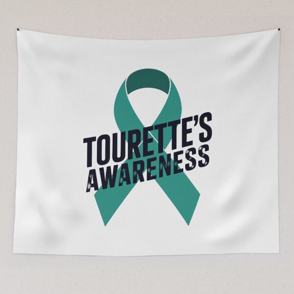 Item preview, Tourette’s Awareness Design with Teal Ribbon designed and sold by Gogetgiggles.