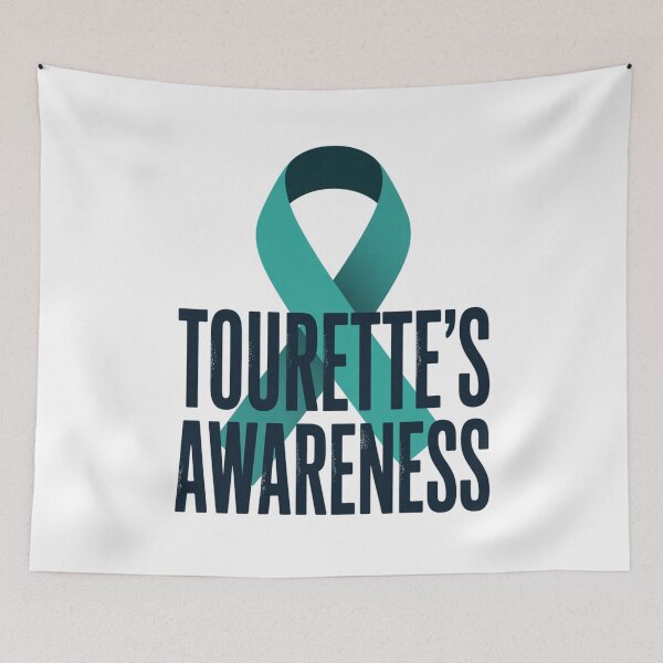 Item preview, Tourette’s Awareness Design with Teal Ribbon designed and sold by Gogetgiggles.