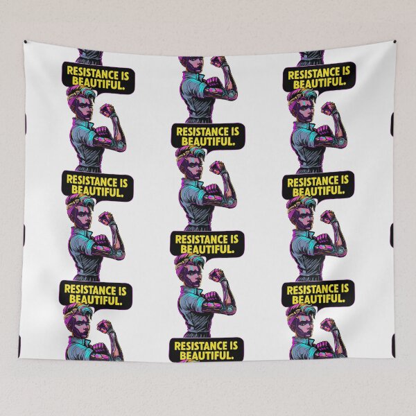 Item preview, Cyberpunk - Mira the Modder - Resistance is Beautiful designed and sold by FranettiArt.