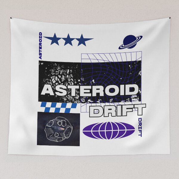 Item preview, ASTEROID DRIFT designed and sold by Astrowayz.