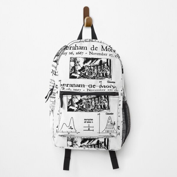 Item preview, Nerdy Vintage Abraham de Moivre Central Limit Theorem Math Science Teacher Black Text designed and sold by MathWare MathClips.