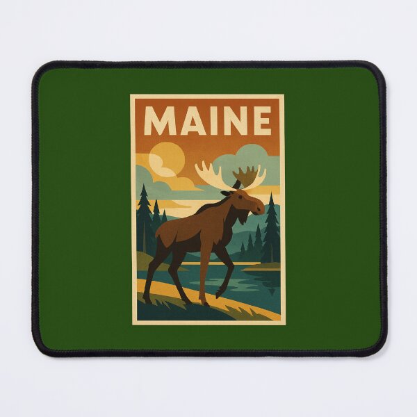 Item preview, Maine designed and sold by Broken Antler Designs .