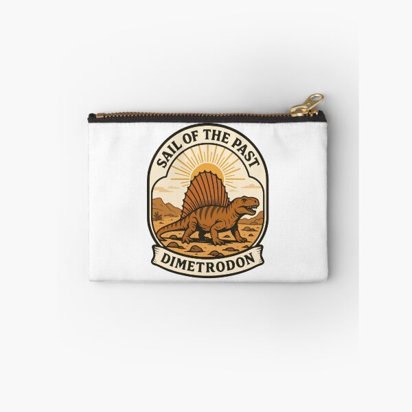 Item preview, Sail of the Past – Dimetrodon Prehistoric Reptile Retro Design designed and sold by WildlifeInc.
