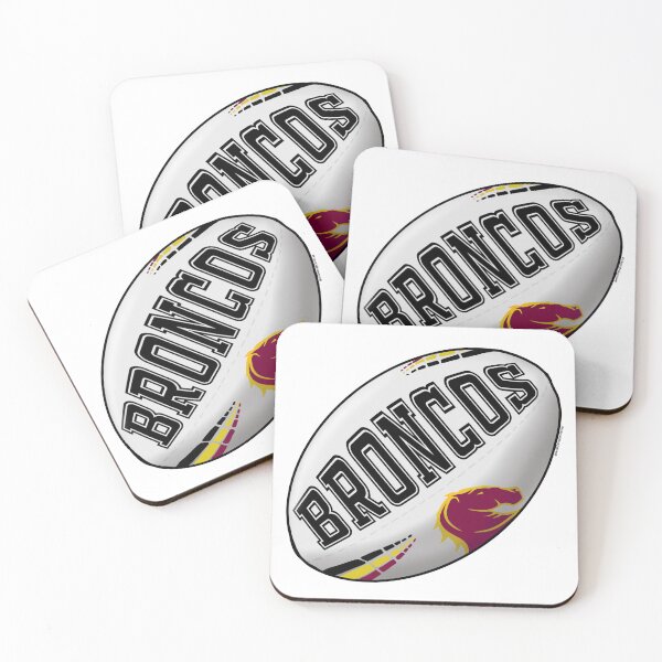 Item preview, BRISBANE BRONCOS NRL RUGBY LEAGUE FOOTBALL designed and sold by WoodenSpoonerss.