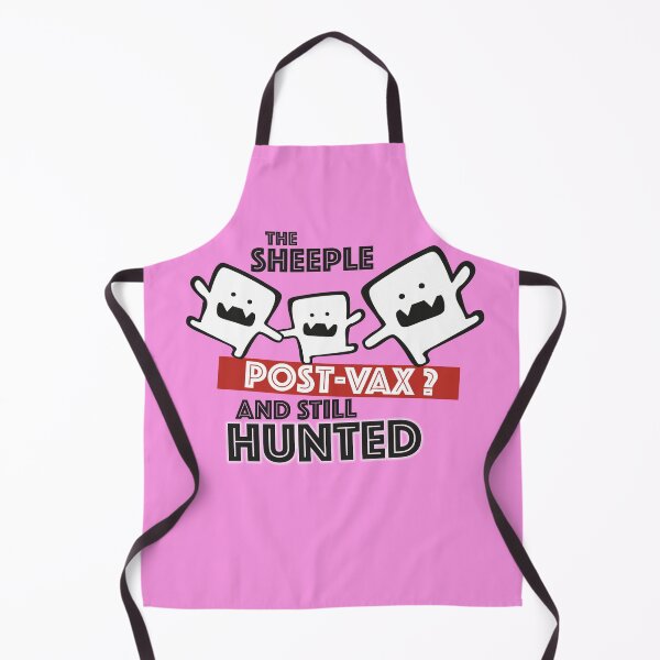 Item preview, The Sheeple – Post-Vax? And Still Hunted! | Funny Ghost Satire Design designed and sold by RetroChill.