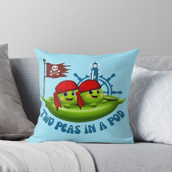 Item preview, Funny Matching Two Peas in a Pod Cute Twins designed and sold by Zayavca.