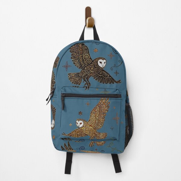 Item preview, Barn Owls Tyto alba Celtic Flying designed and sold by Ciervo Primavera.