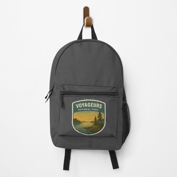 Item preview, Vintage American National Park Print: Voyageurs designed and sold by PinUpPizzazz.