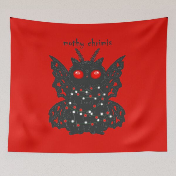 Item preview, Mothcat Mothy Chrimis designed and sold by KilkennyCat Art.