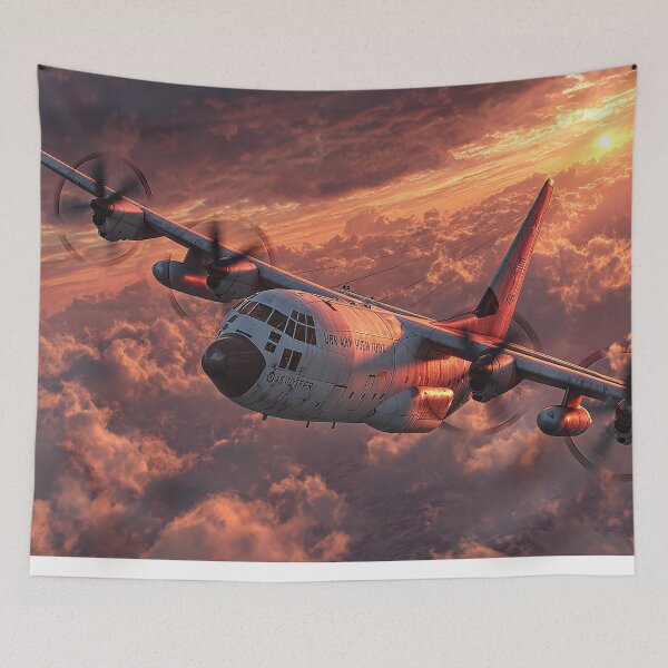 Item preview, British Lockheed Hercules C130 Heading Home designed and sold by Skyframe Aviation.