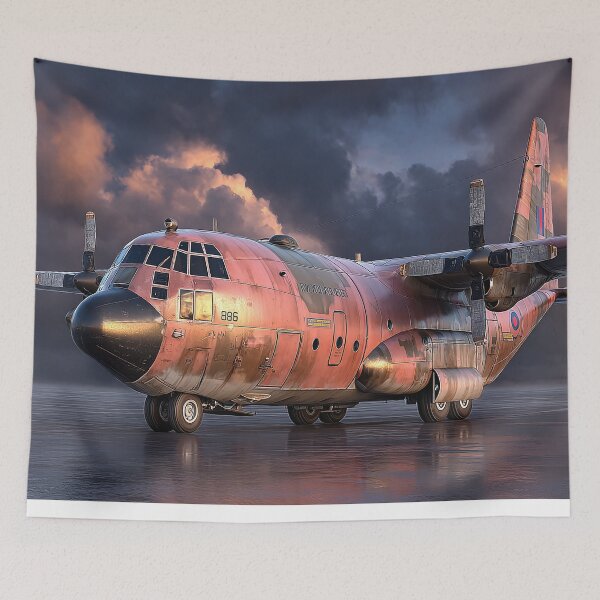 Item preview, C130 Hercules On the Runway designed and sold by Skyframe Aviation.